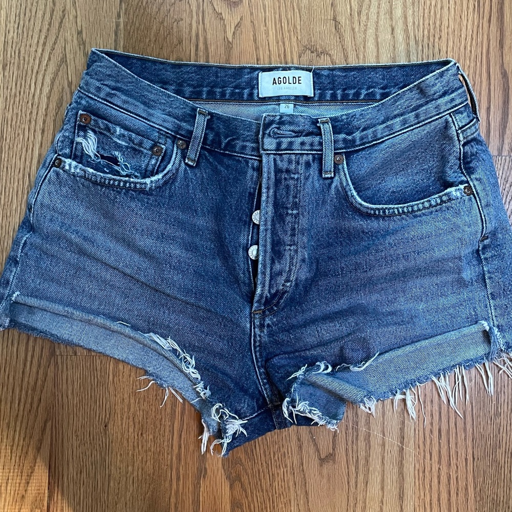 Agolde Parker Vintage Loose Cut Off Shorts